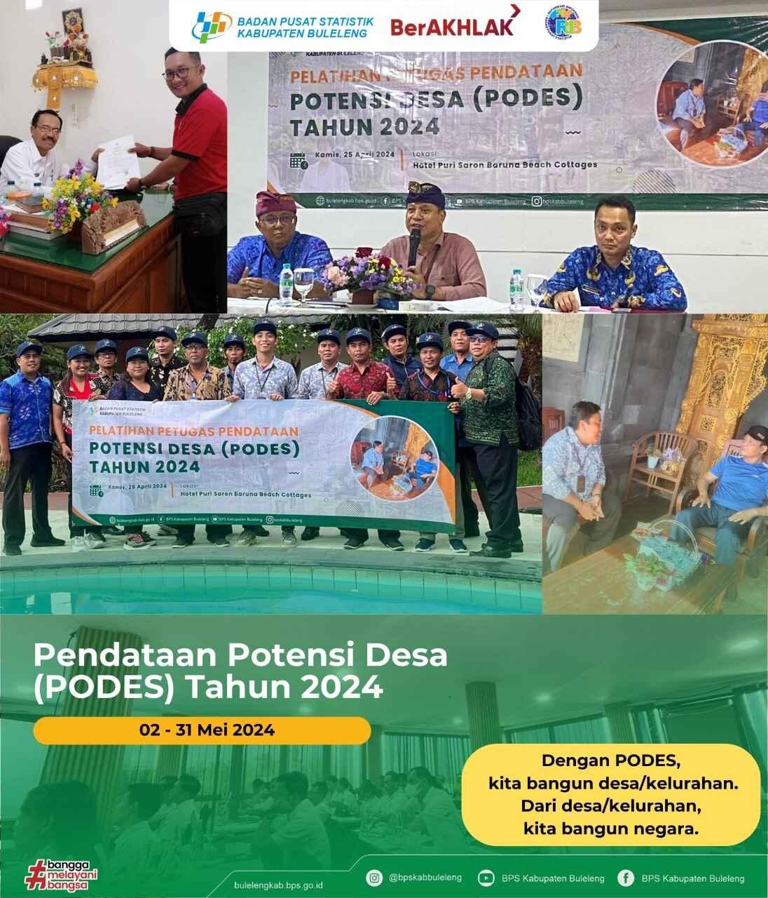 Pendataan Potensi Desa (PODES) 2024