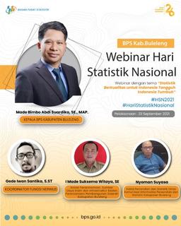 NATIONAL STATISTICS DAY WEBINAR 2021