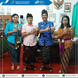 Enthusiasm of the Buleleng Regency Statistics Office Welcomes the 2020 Population Census